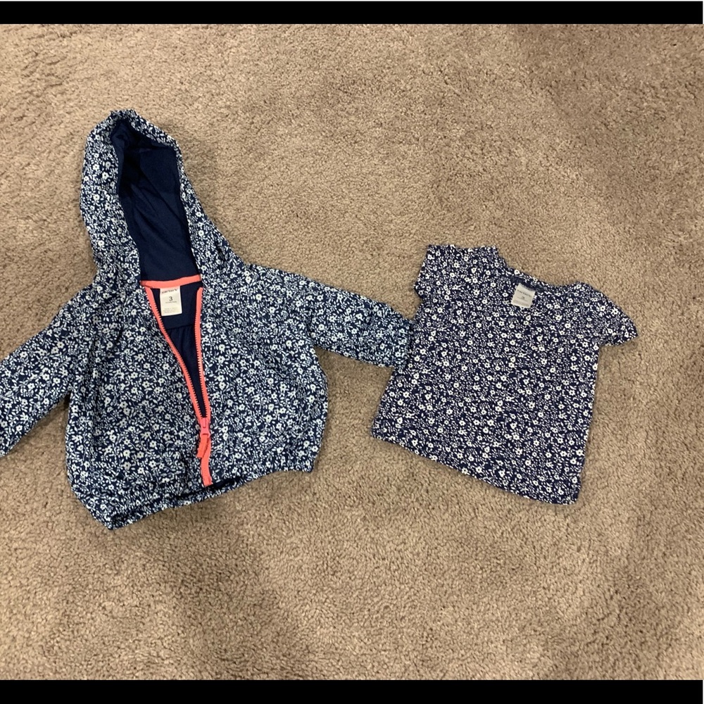 Adorable Jacket and matching shirt! Like new!